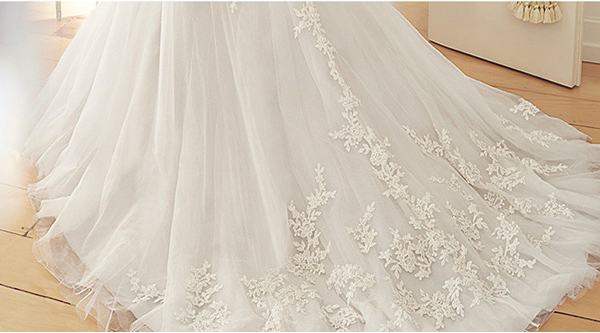 WD3037 lace Mermaid wedding  dress